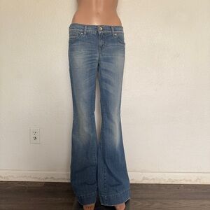 United Colors Of Benetton Low Rise Flare Jeans 32” low waist